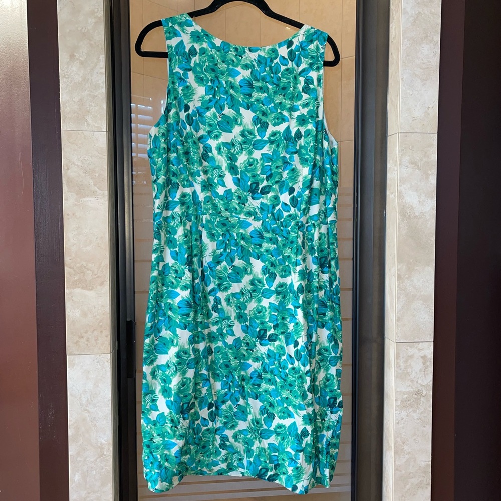 Boden Silk-Blend Midi Sheath Dress